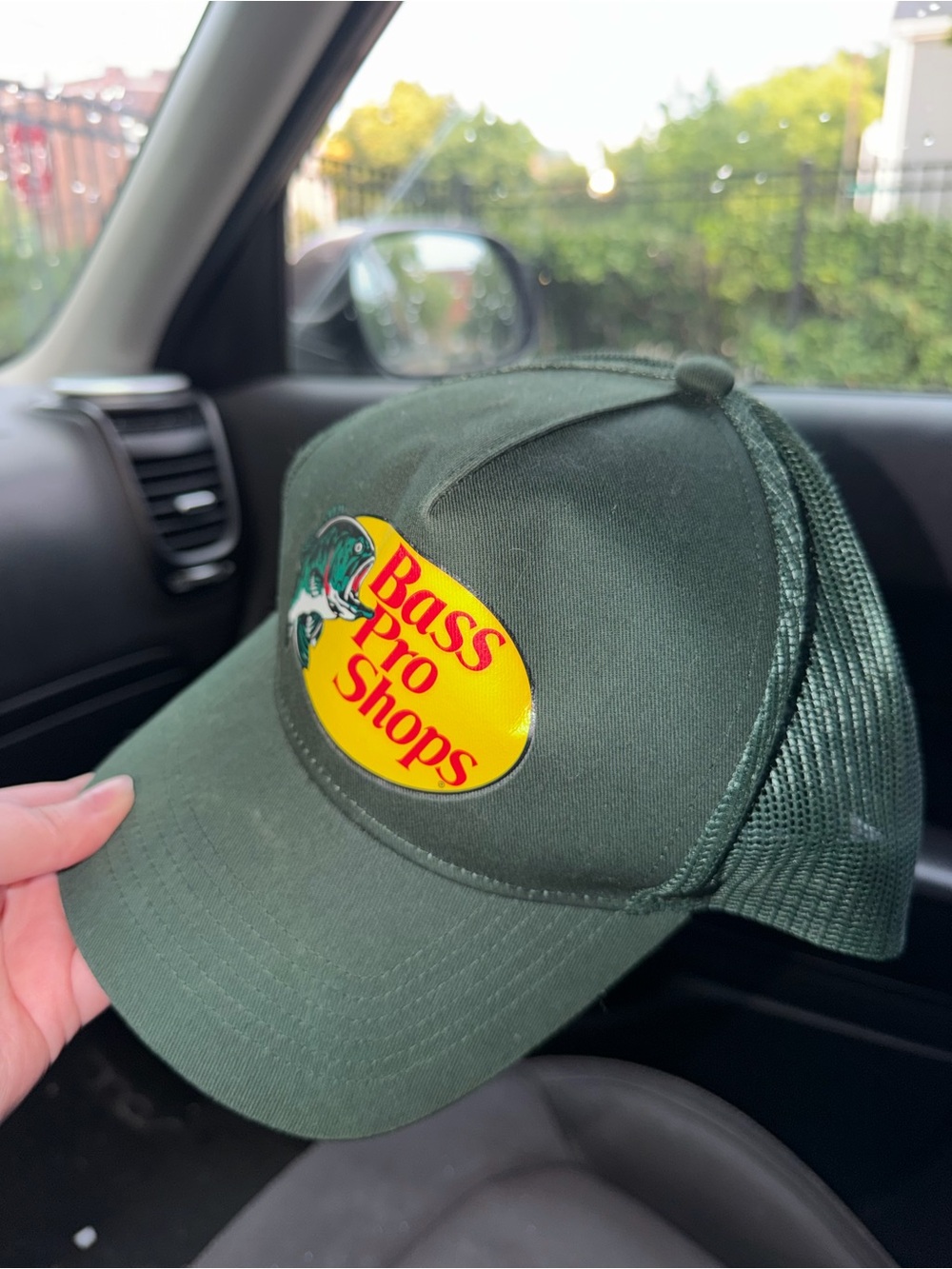 Bass Pro Shops Green Trucker Hat